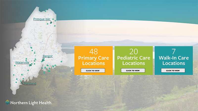 Northern Light Primary Care and Walk-In Care Locations