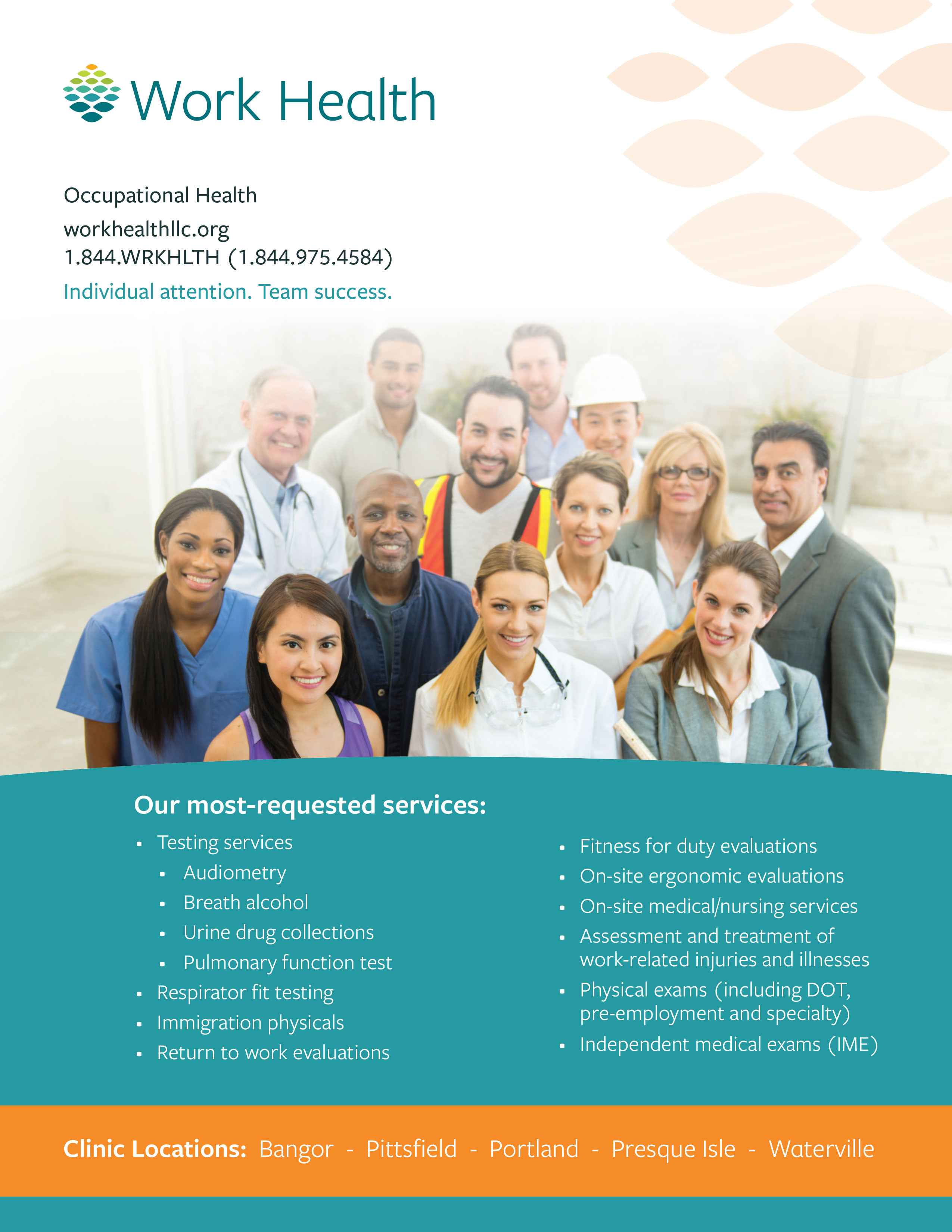 Work Health Business Solutions - Poster